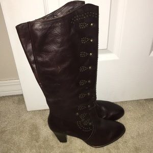Studded boots